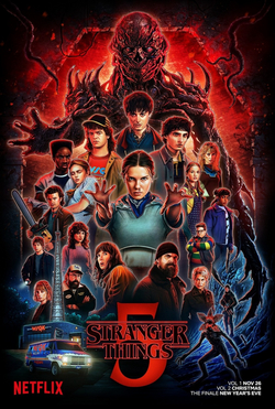 Affiche de Stranger Things — Saison 5